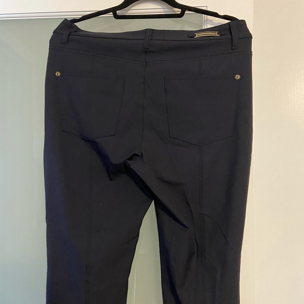 Cambio Navy Women's Cropped Pants